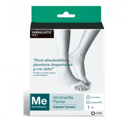 Almohadilla plantar - farmalastic feet calzado cerrado (t- p)