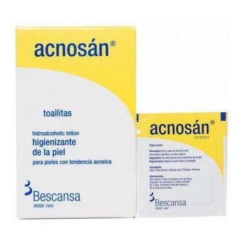 Acnosan toallitas bescansa (20 toallitas)