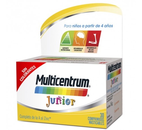 Multicentrum junior (30 comprimidos)