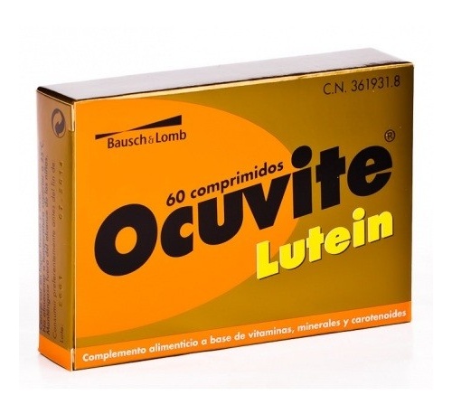 Ocuvite lutein (60 comprimidos)