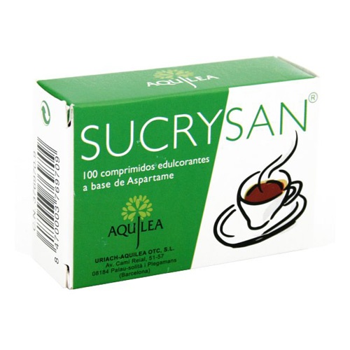 Sucrysan - aspartamo (100 comprimidos)