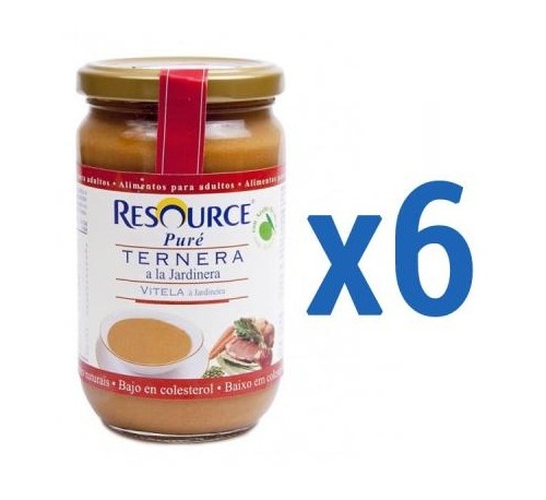 Resource pure (300 g ternera a la jardinera)