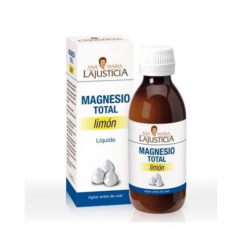 Magnesio total liquido - ana maria lajusticia (1 envase 200 ml sabor limon)