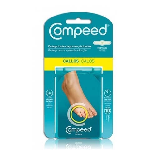 Compeed callos - hidrocoloide (talla mediana 10 unidades)