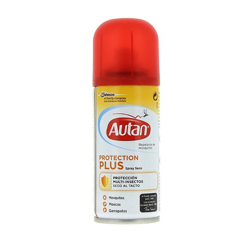 Autan protection plus spray seco - repelente (1 aerosol 100 ml)