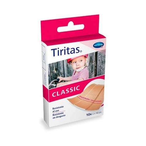 Tiritas classic - aposito adhesivo (precort 1 m x 6 cm  10 u)