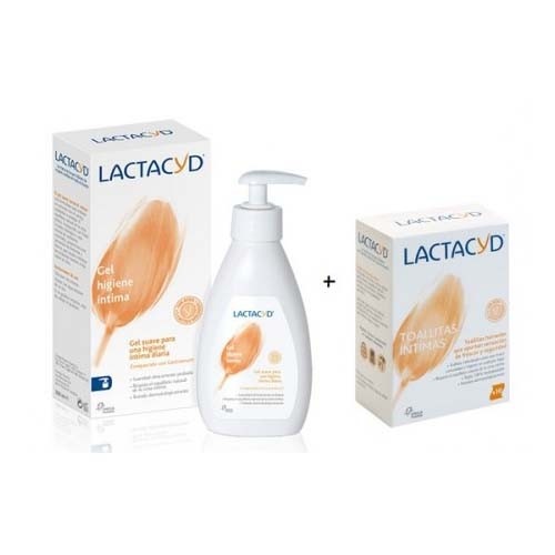 Lactacyd intimo gel suave (1 envase 400 ml + toallitas pack)