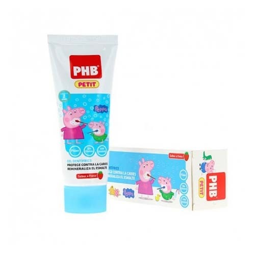 Phb petit gel dentifrico infantil (75 ml peppa)