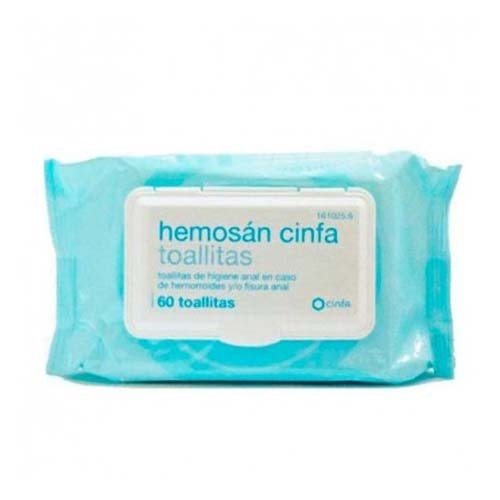 Hemosan cinfa (60 toallitas)