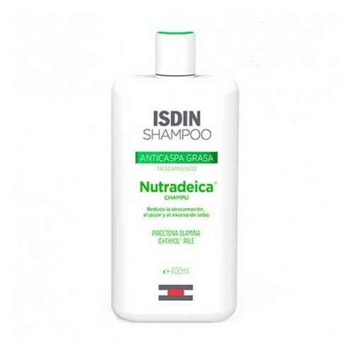 Isdin shampoo anticaspa grasa nutradeica (400 ml)