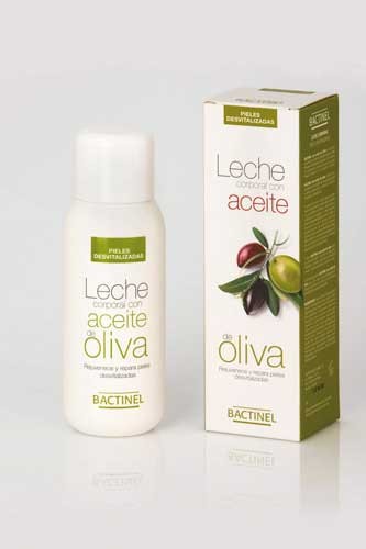 Bactinel leche corporal al aceite de  oliva (300 ml)