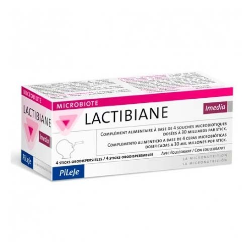 Lactibiane imedia pileje (4 sticks orodispensables)