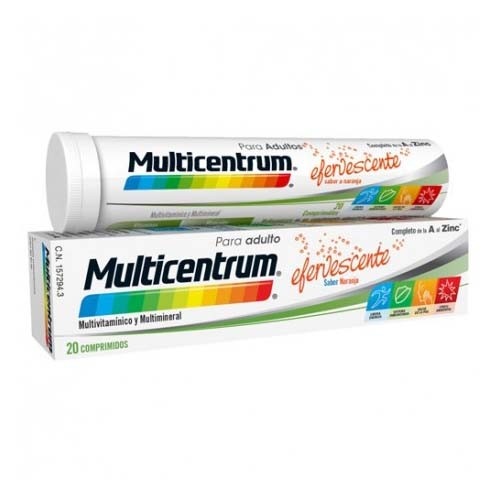 Multicentrum (20 comprimidos efervescentes)