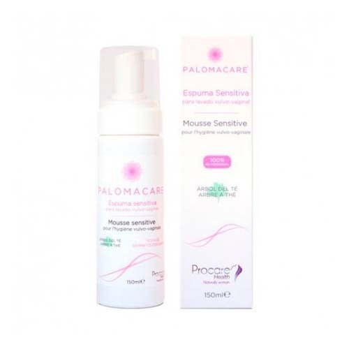 Palomacare espuma sensitiva lavado vulvovaginal (1 envase 150 ml)