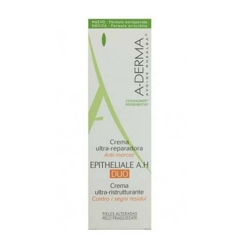 A-derma epitelial ah crema+ - crema ultra reparadora antimarcas (duo 100 ml)