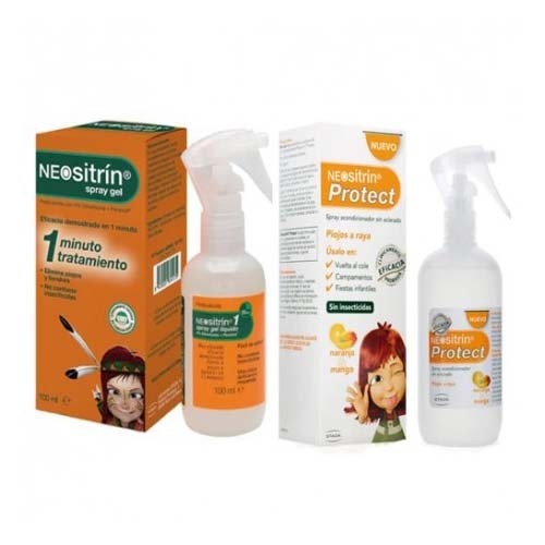 Pack neositrin protect + - neositrin 1 spray gel líquido (100 ml+ 60 ml)