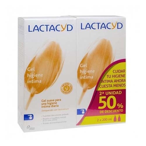 Lactacyd intimo gel suave (2 envases 200 ml pack)