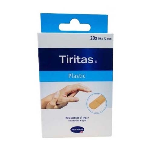 Tiritas plastic - aposito adhesivo (19 x 72 20 u)