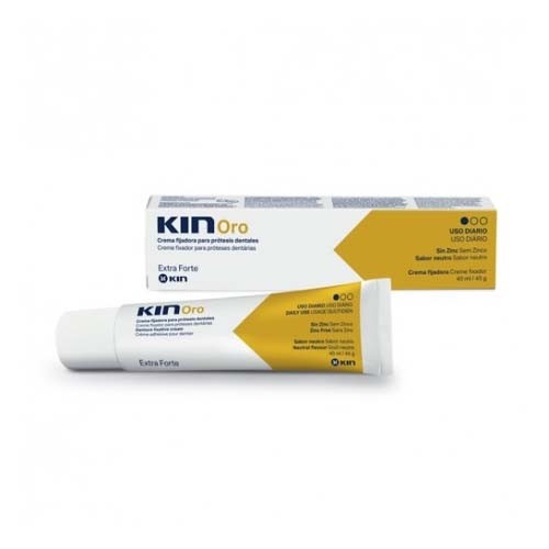 Kin oro crema fijadora - adhesivo protesis dental (40 g)