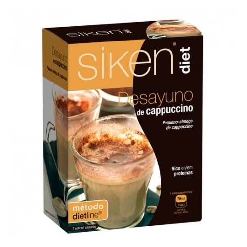 Siken diet desayuno de capuccino (23 g 7 sobres)