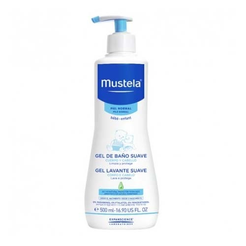 Mustela gel de baño suave (500 ml)