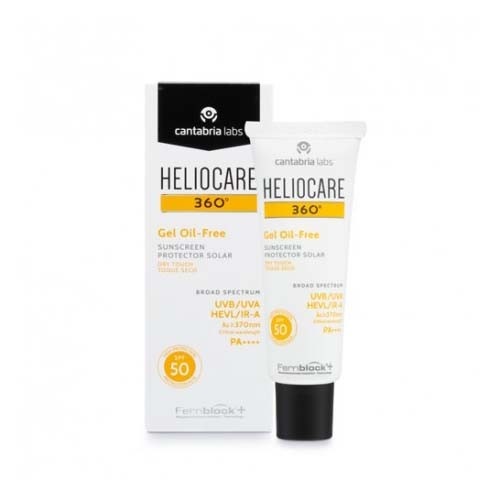 Heliocare 360º spf 50 fluido gel oil free - protector solar (1 envase 50 ml)