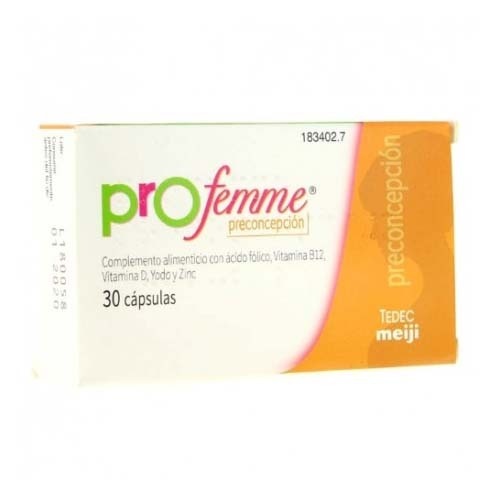 Profemme preconcepcion (30 capsulas)