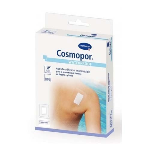 Cosmopor waterproof - aposito adhesivo (5 unidades 7,2 cm x 5 cm)