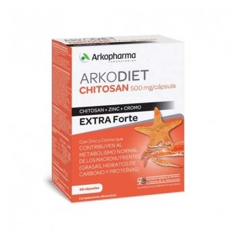 Chitosan extra forte med - arkodiet (500 mg 60 capsulas)