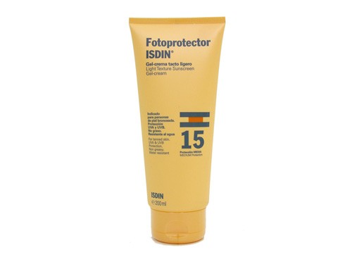 Fotoprotector isdin spf-15 gel crema (200 ml)