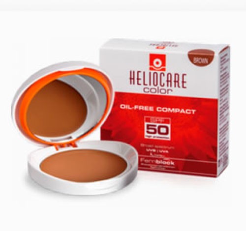 Heliocare spf 50 compacto oil free (1 envase 10 g light)