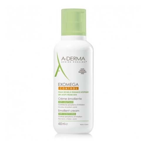 A-derma exomega control crema emoliente (1 envase 400 ml)