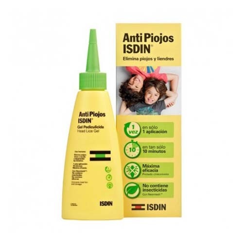 Antipiojos isdin gel uso humano - pediculicida (1 envase 100 ml)