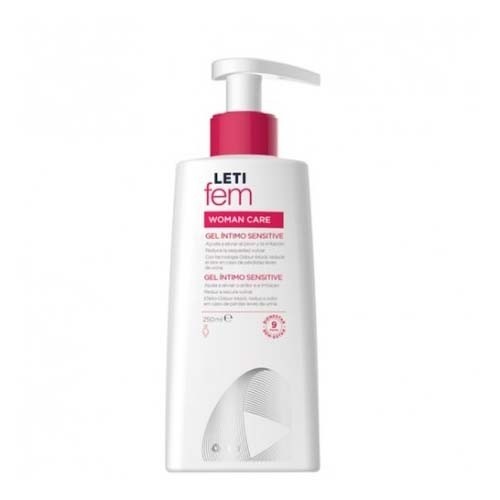 Letifem gel intimo sensitive (1 envase 250 ml)