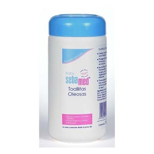 Sebamed baby toallitas oleosas (70 toallitas)