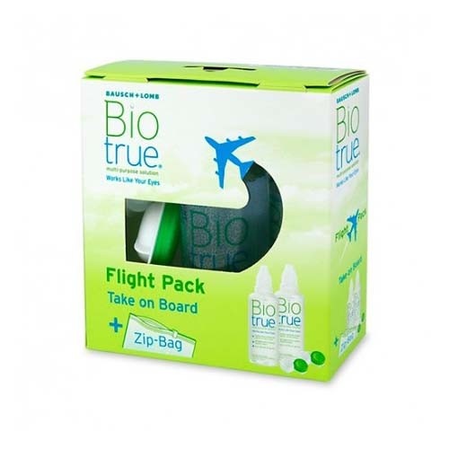 Biotrue solucion unica (2 unidades 60 ml flight pack)