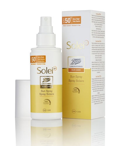 Boots laboratories sun care soleisp - spray solar fps 50+ (150 ml)