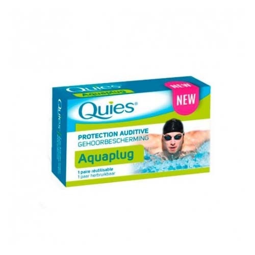 Aquaplug proteccion auditiva - quies (2 unidades)