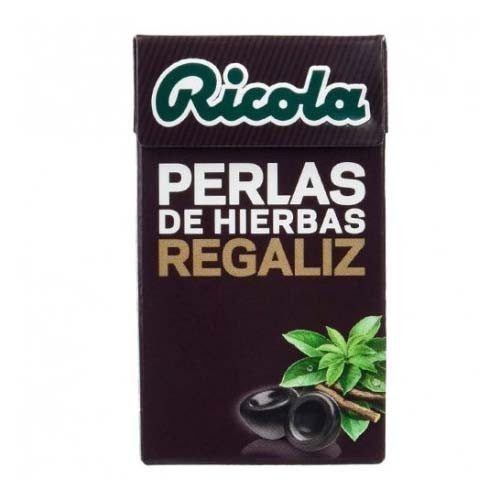 Ricola perlas sin azucar (regaliz 25 g)