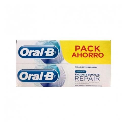 Oral-b encias y esmalte pro-repair (2 tubos 100 ml pack ahorro)