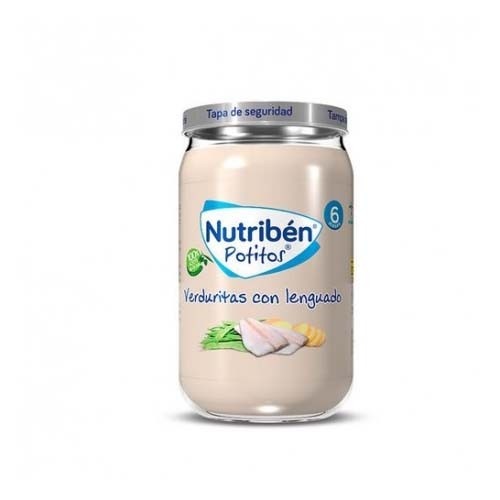 Nutriben verduritas con lenguado (1 potito 235 g)