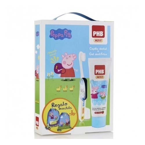 Pack phb petit gel dentifrico infantil + cepillo (c/ regalo peppa)