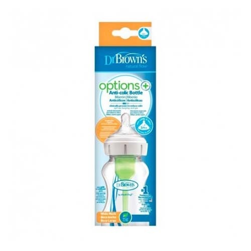 Biberon ba con tetina de nivel 2 - dr brown´s options+ natural flow (300 ml)