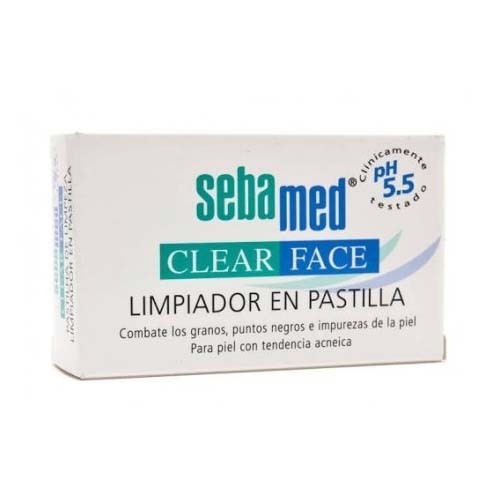 Sebamed limpiador pastilla - clear face (1 envase 100 g)