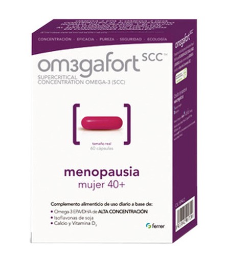 Om3gafort menopausia - omegafort (60 capsulas)