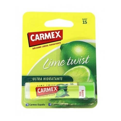 Carmex ultra hidratante balsamo labial (4 stick lime twist)