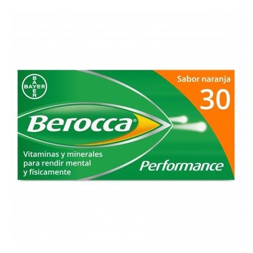 Berocca performance (30 comprimidos efervescentes sabor naranja)