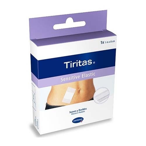 Tiritas soft white - aposito adhesivo (1 unidad 1 m x 8 cm)