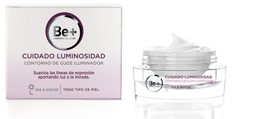 Be+ cuidado luminosidad - contorno de ojos iluminadora (15 ml)