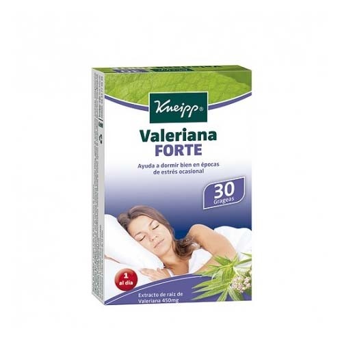 Kneipp valeriana forte (30 grageas)